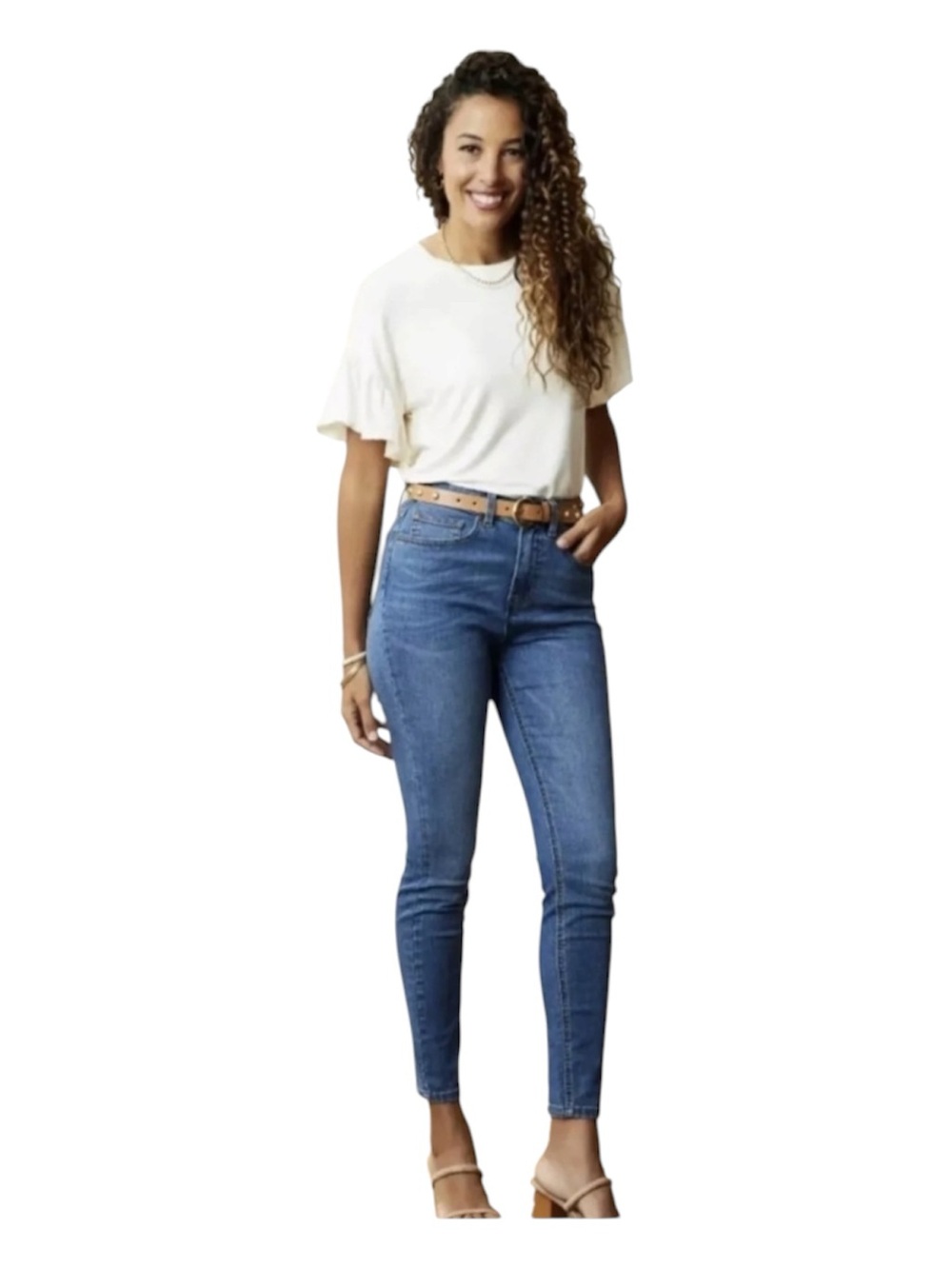 Matilda Jane Jeans, High-Rise Skinny Denim, Size 14, Slim, 32x29